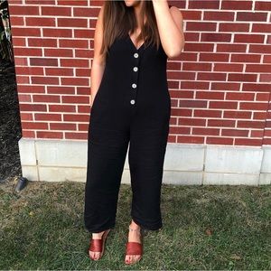 Sadie and Sage Carnaby Pocketed Jumpsuit